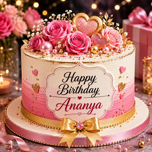 Birthday Cake with Name Edit Make Custom Cake Online Free