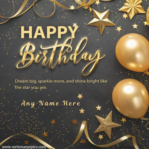Create Happy Birthday Cake with Name Online Free