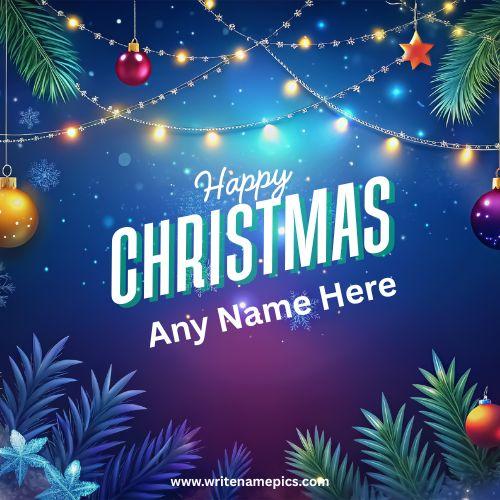 Create Personalized Christmas Cards 2025 With Name Free Online