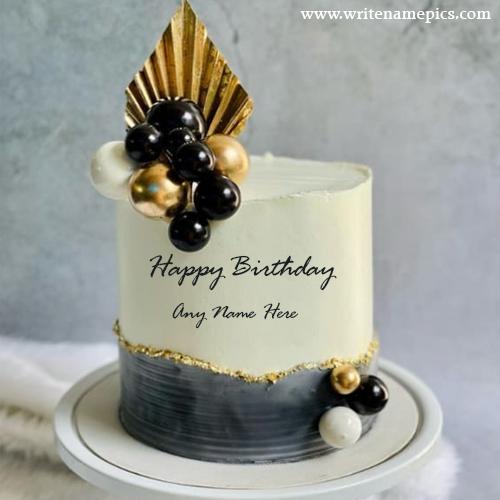 Customize Your Happy Birthday Cake with Name Editor