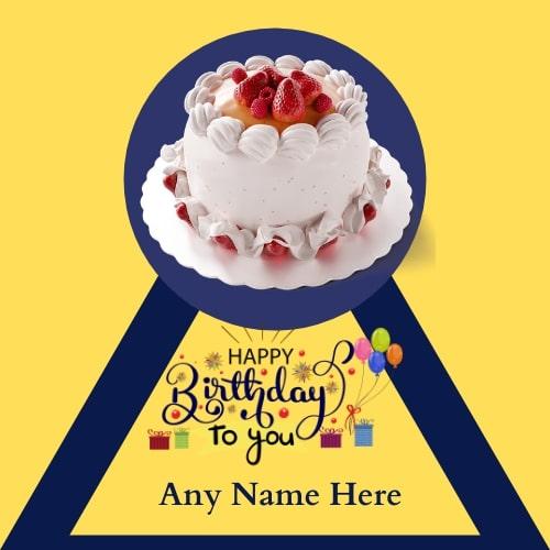 Free Happy Birthday Card with Name image
