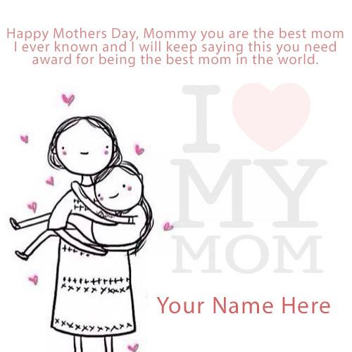 Happy Mothers Day wishes With Name