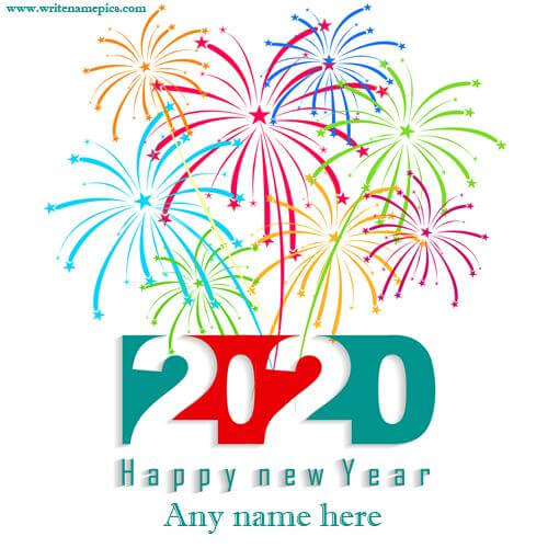 Happy New Year 2020 Greeting Cards