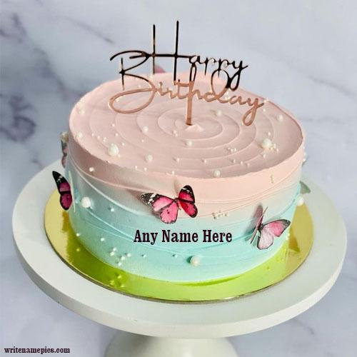 Make Personalized Birthday Cake with the Celebrants Name