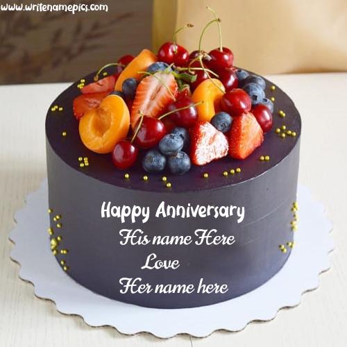 Make best anniversary cake for your Hubby or wifey