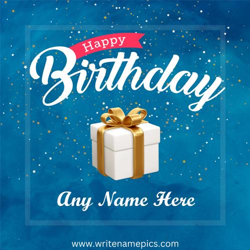 Premium Vector  Happy birthday card design with text space and gifts box