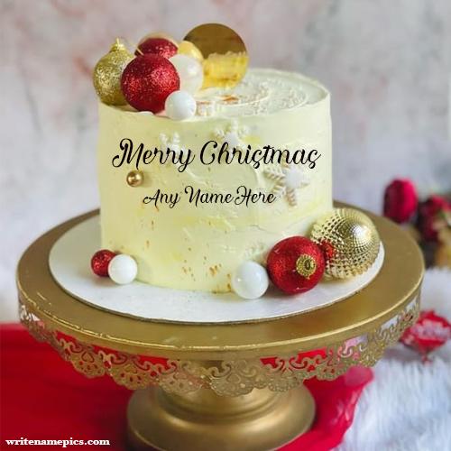 Special Design Christmas Cakes 2023 with name edit