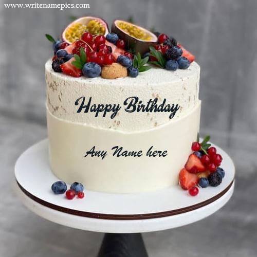 Write Name on Happy Birthday wishes image editor