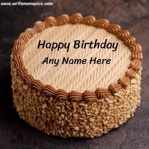happy birthday cake with name online free