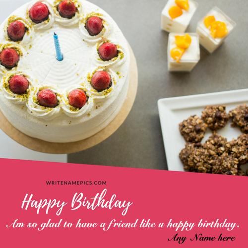 happy birthday special images card with name edit online free