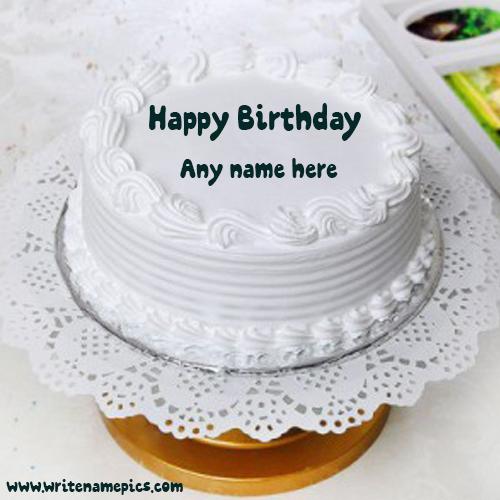 happy birthday wishes cake with name maker