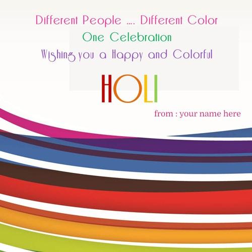 happy holi celebration quote greeting cards