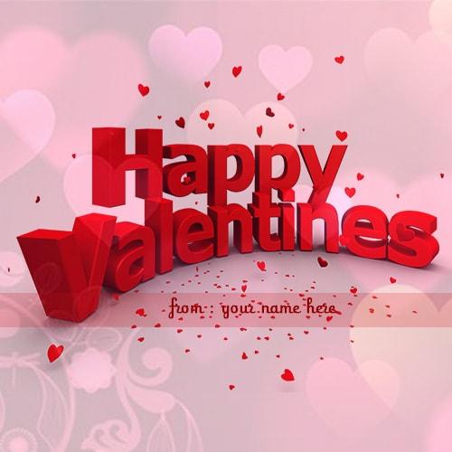 happy valentine day wishes name pictures