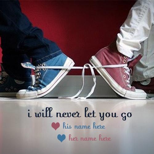 i will never let you go quotes name picture