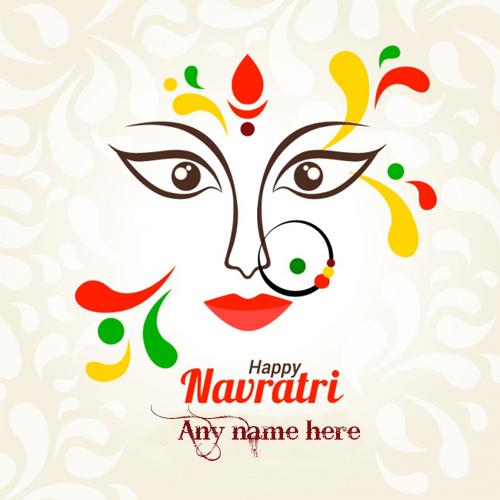 navratri special greeting card wishes pics download