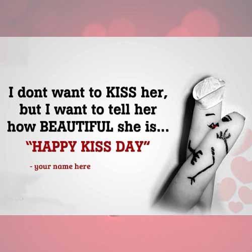 two fingers kissing kiss day wishes quotes pics