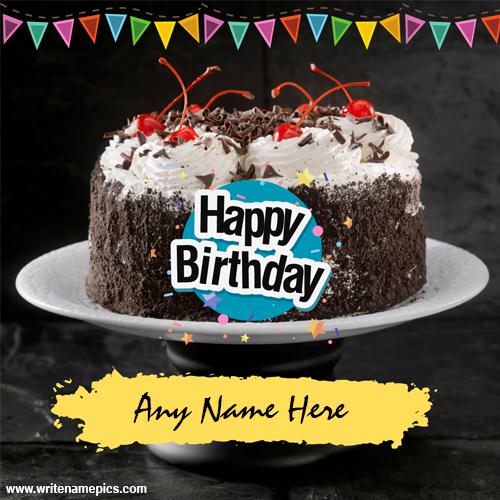 virtual birthday card with name free edit online