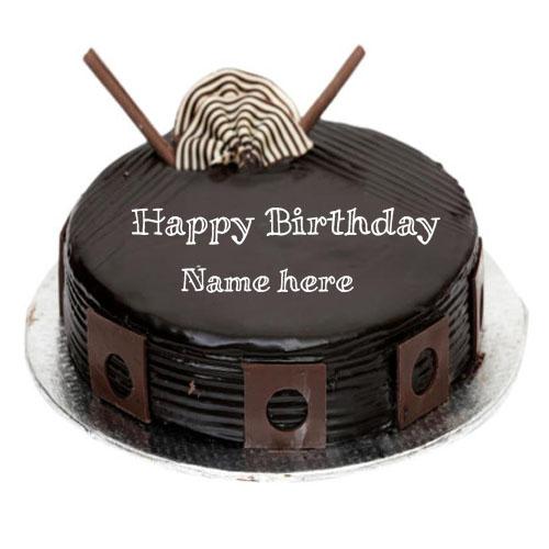 write name on dark royal birthday wishes cake images free edit