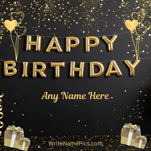 Edit Happy Birthday Card with Name Online Free Customization Edit Happy Birthday Card with Name Online Free Customization