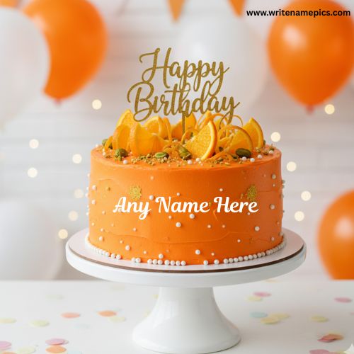 Happy Birthday Cake Name Edit Free Write Name on Cake Online