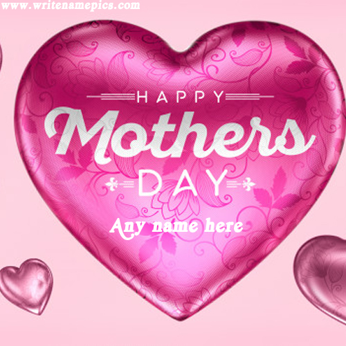 Happy Mothers Day with name image