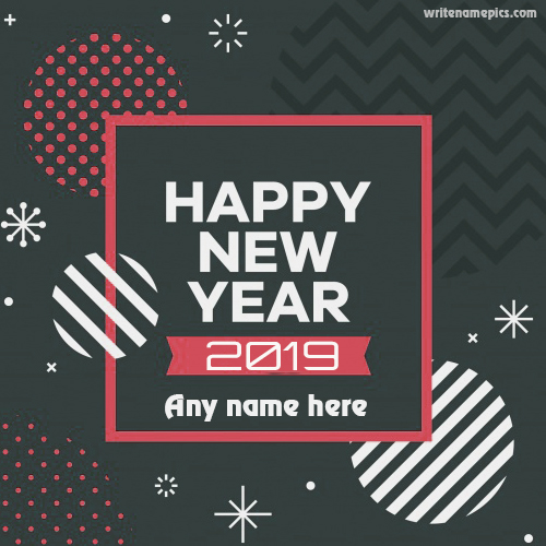 Happy New Year 2019 wishes greeting card images