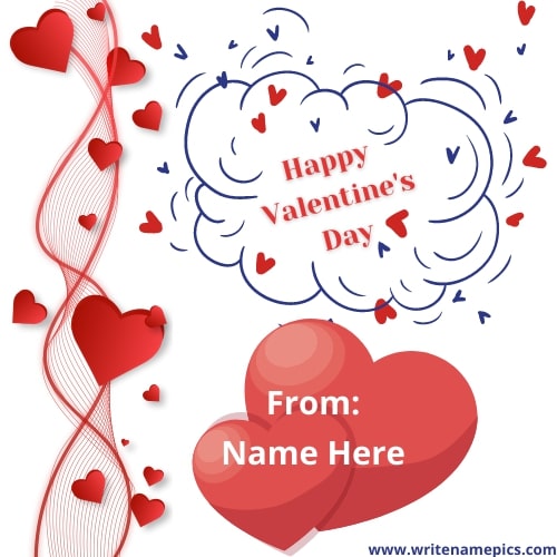 Happy Valentine Day 2022 Wishes with Name Edit