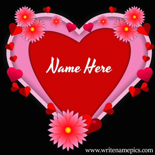 Online Love Card Maker with Name Picture Free Download