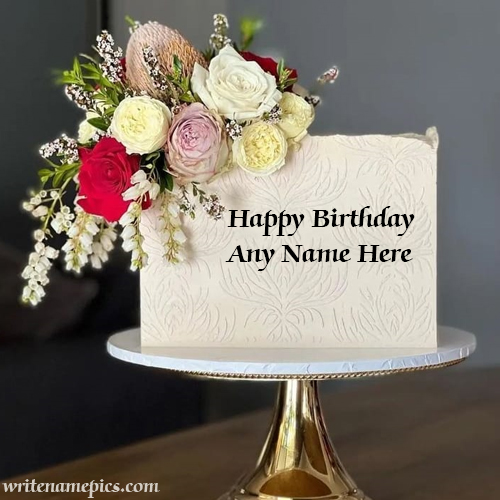 Personalized Birthday Wishing Cards with Name