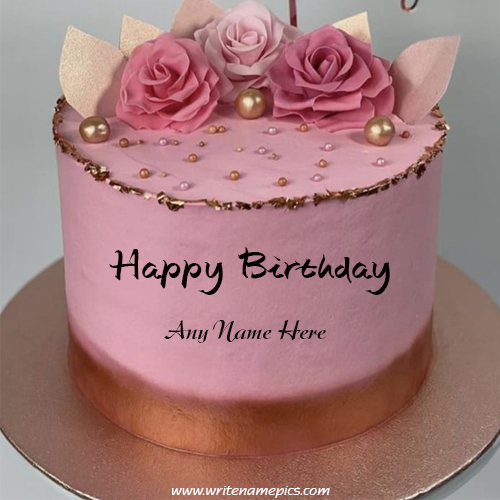 Share Happy Birthday Cake Greetings with Name for free