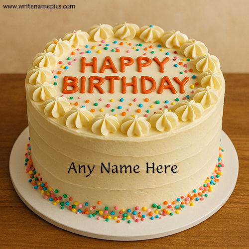 Write Name on Pics Free Birthday Cake Pic