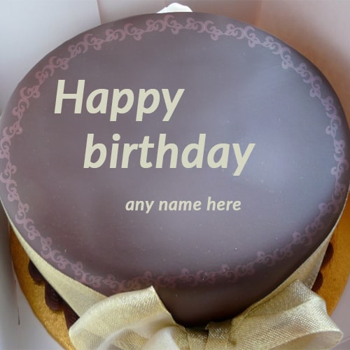 birthday wishes cake with name edit