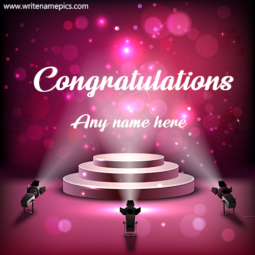 congratulations card with name free download