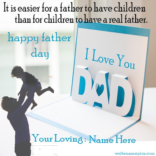 fathers day wishes quotes cards with name edit