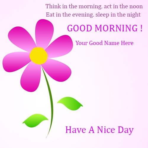 good morning greeting cards wishes with think quotes pics