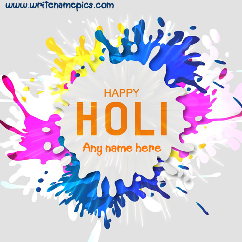 happy holi wishes wishes card name
