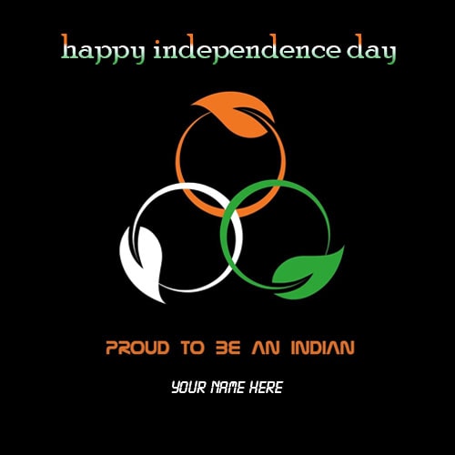 happy independence day greetings image with name edit