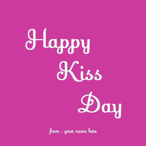 happy kiss day images name pix