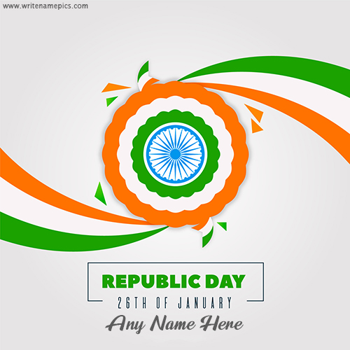 happy republic day 2022 wishes card with name edit