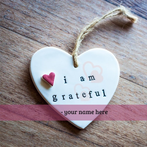 i am grateful quotes name cards