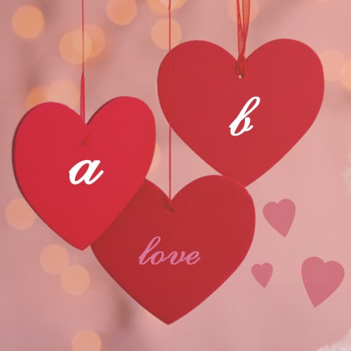 love couple alphabet name heart pictures