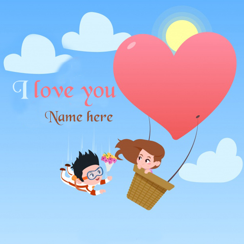 write name on best i love you wishes for girlfriend pic