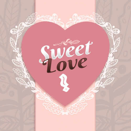 write your alphabet on sweet love images for free