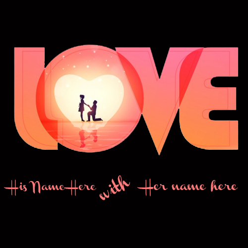 write your name on love heart greeting online pic edit